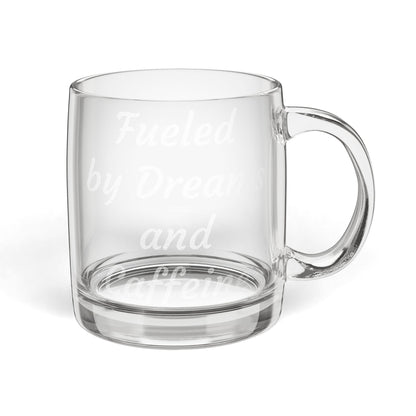 Glass Coffee Mug with Permanent Laser Engraving