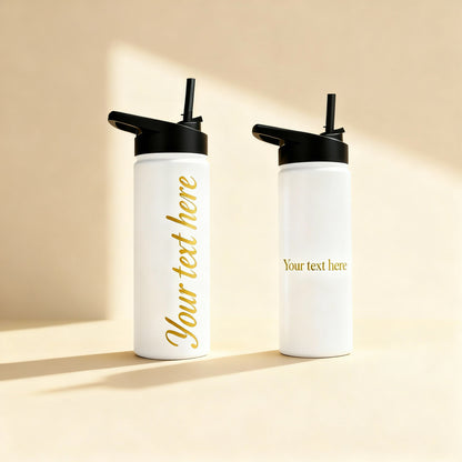 Personalized Stainless Steel Water Bottle – Custom Name Insulated Bottle